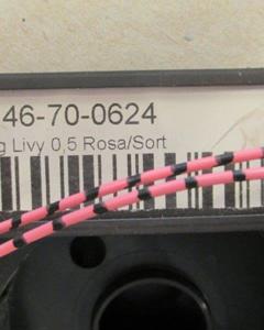 Cable Livy 0.5 Pink/Black
